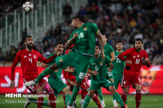 Iran vs Bolivia 2-1 match at Azadi Stadium