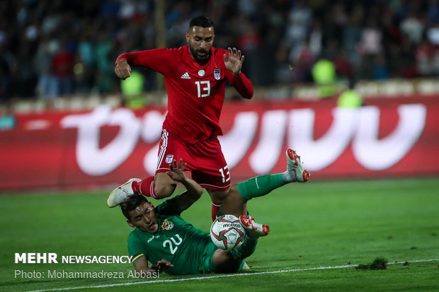 Iran vs Bolivia 2-1 match at Azadi Stadium