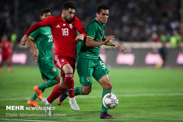 Iran vs Bolivia 2-1 match at Azadi Stadium