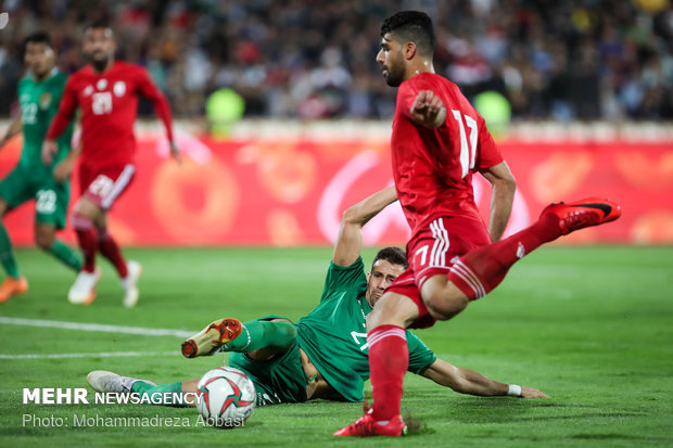 Iran vs Bolivia 2-1 match at Azadi Stadium