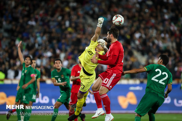 Iran vs Bolivia 2-1 match at Azadi Stadium