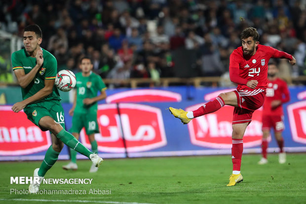 Iran vs Bolivia 2-1 match at Azadi Stadium