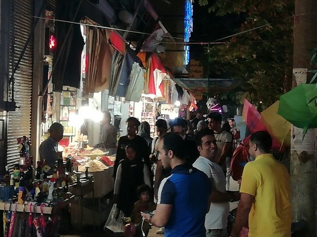 بازار کرمانشاه آماده خدمت رسانی به زائران اربعین
