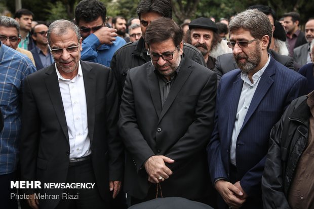 مراسم تشیع صادق عبداللهی