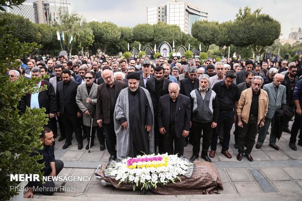 مراسم تشیع صادق عبداللهی