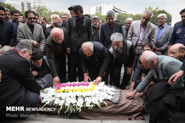 مراسم تشیع صادق عبداللهی