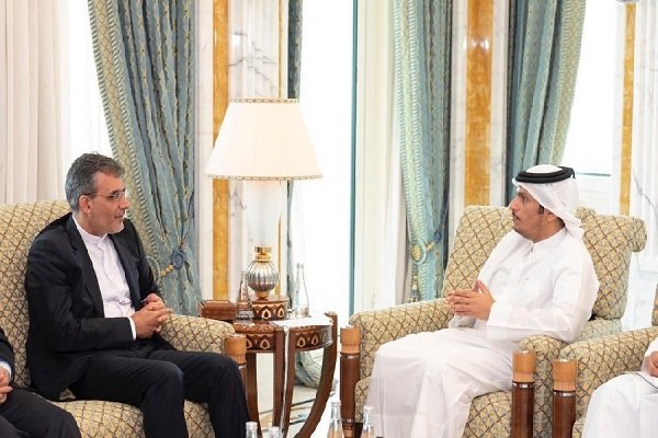 Iran’s Jaberi Ansari meets with Qatari FM to discuss Syria, Yemen issues