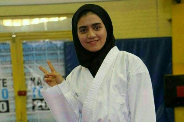 İranlı kadın karateciden Arjantin'de büyük başarı