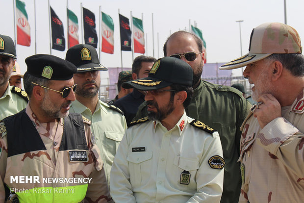 بازدید سردار محسن فتحی زاده از مرز چذابه