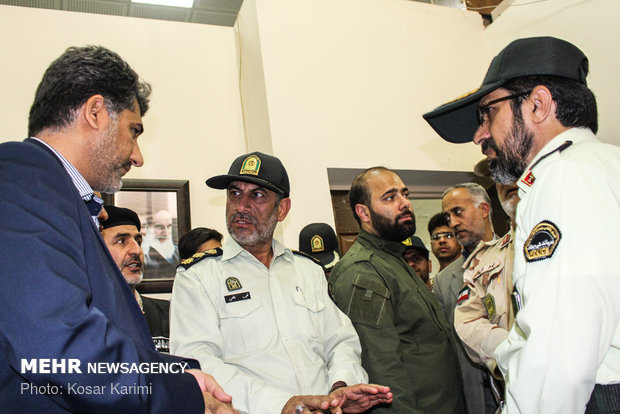 بازدید سردار محسن فتحی زاده از مرز چذابه