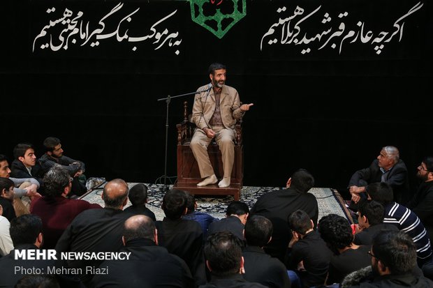 مراسم عزاداری شهادت امام حسن(ع) در امامزاده قاضی الصابر(ع)