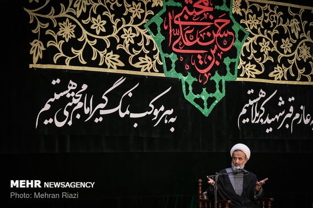 مراسم عزاداری شهادت امام حسن(ع) در امامزاده قاضی الصابر(ع)