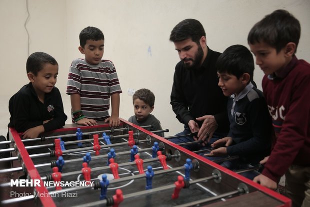 در حاشیه مراسم عزاداری شهادت امام حسن(ع) در امام زاده قاضی الصابر(ع) 