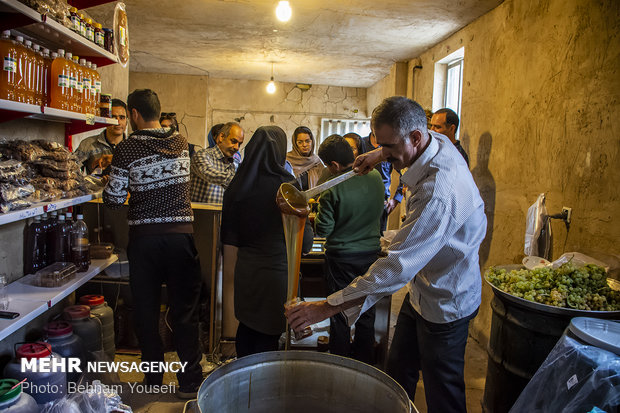 Grape Festival in Markazi province