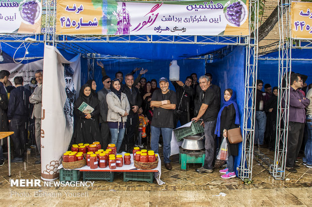 Grape Festival in Markazi province