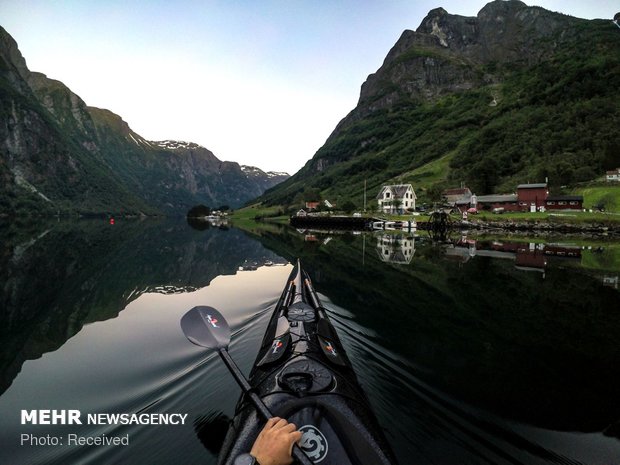 سفر با کایاک به نروژ‎