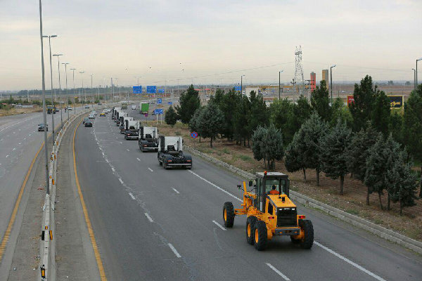 مشکلی در پایانه مرزی مهران وجود ندارد/ آماده باش راهداری استان