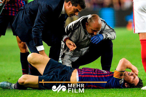 Messi'nin sakatlanmasıyla Barcelona sarsıldı