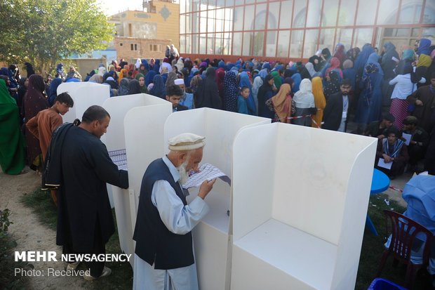 Afganistan'daki seçimlerden fotoğraflar