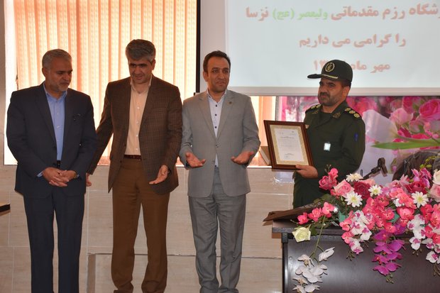کتابخانه مشارکتی پادگان ولیعصر(عج) آباده افتتاح شد