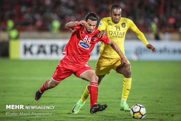 مباراة برسبوليس الايراني أمام السد القطري بطهران