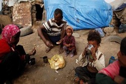 بیش از نیمی از مردم یمن چیزی برای خوردن پیدا نمی‌کنند
