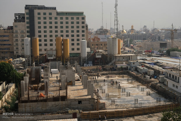 آماده سازی موکب فدائیون سیده زینب سلام الله