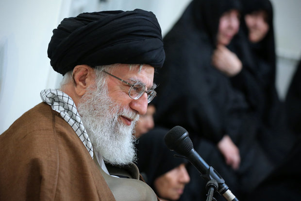 Families of martyred defenders of the Holy Shrine met with Leader