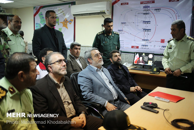 Interior min. visits Iran-Iraq border areas