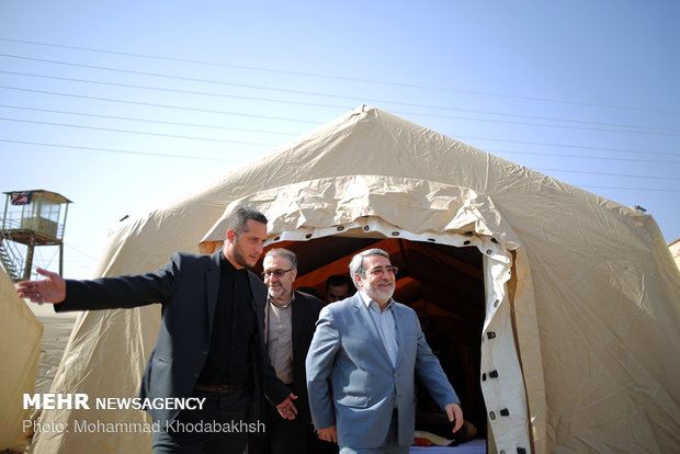 Interior min. visits Iran-Iraq border areas