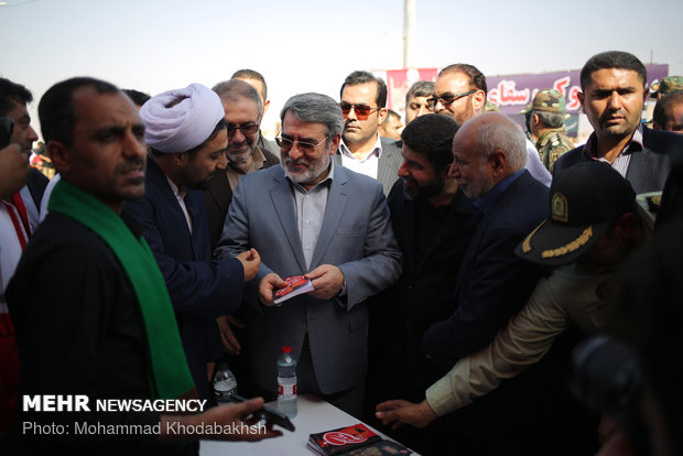 Interior min. visits Iran-Iraq border areas