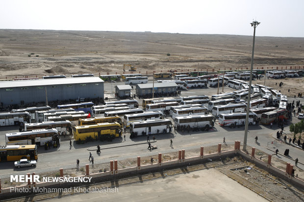 ۱۵ درصد زائران اربعین مرز مهران به اندیمشک اعزام می شوند