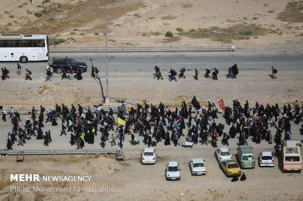 Aerial photos of Mehran and Chazabeh border gates