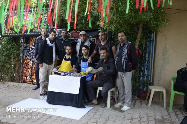 موکب مرکزی ستاد اربعین زنجان در نجف اشرف