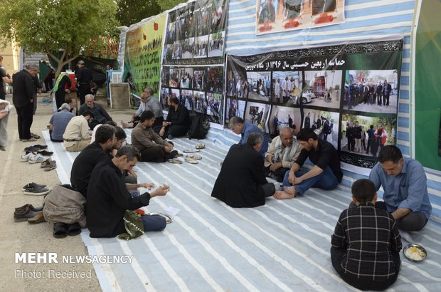 موکب اربعین زنجان در سامرا برپا می‎شود