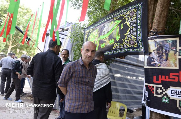 موکب مرکزی ستاد اربعین زنجان در نجف اشرف