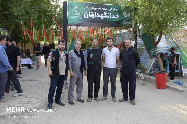 موکب مرکزی ستاد اربعین زنجان در نجف اشرف