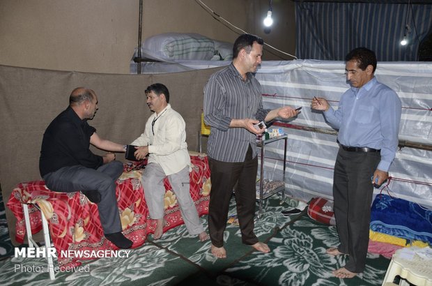 موکب مرکزی ستاد اربعین زنجان در نجف اشرف