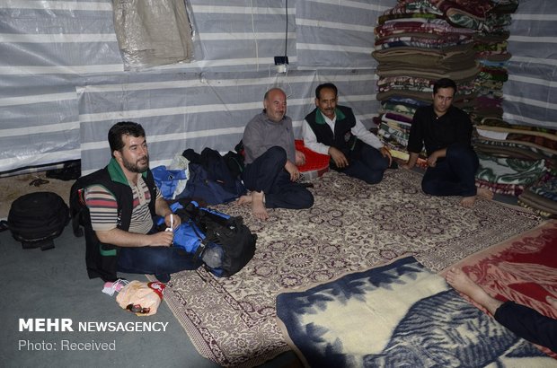 موکب مرکزی ستاد اربعین زنجان در نجف اشرف