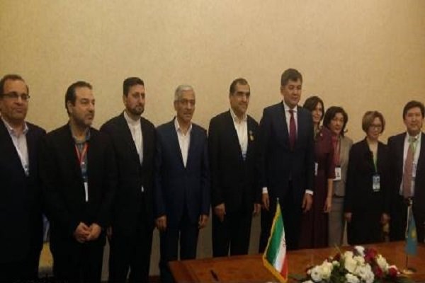 Iran, Kazakhstan sign MoU on healthcare coop.