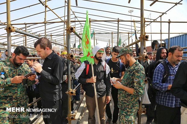 بازگشت زائران نیز به خوبی در حال انجام است