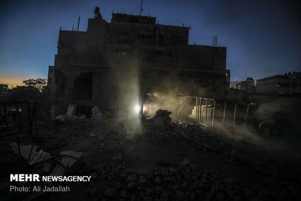 غارات جوية إسرائيلية على قطاع غزة 