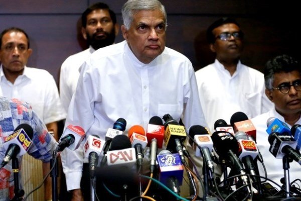نخست وزیر سریلانکا بار دیگر سوگند یاد کرد