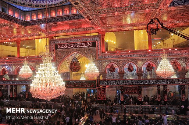 أجواء مدينة كربلاء في اعتاب الاربعين الحسيني