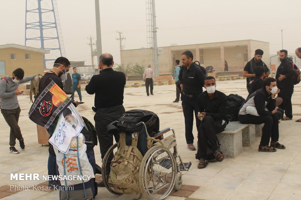 گرد و غبار در چذابه