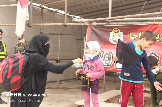 گرد و غبار در چذابه