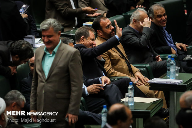 Vote of confidence session of the Parliament