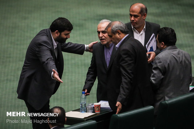 Vote of confidence session of the Parliament