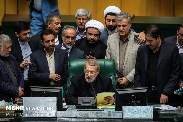 Vote of confidence session of the Parliament