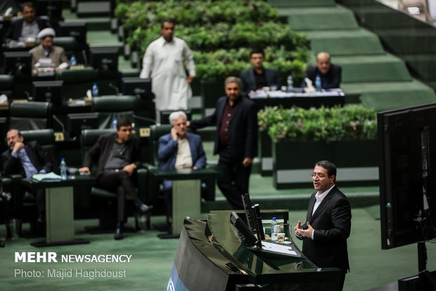 Vote of confidence session of the Parliament